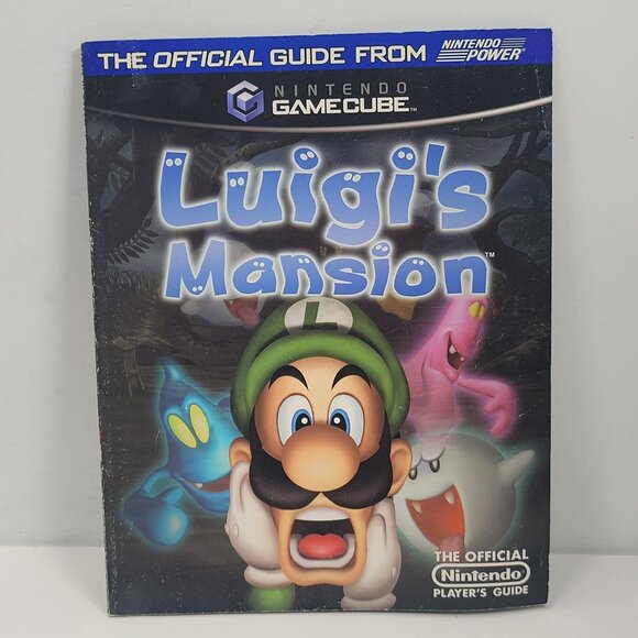 Nintendo Luigi's Mansion Official Strategy Guide Book - AVG COND